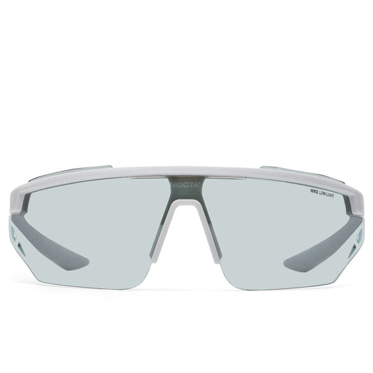 Nike x NOCTA Windshield Elite Sunglasses - Matte Pure Platinum/Light Blue