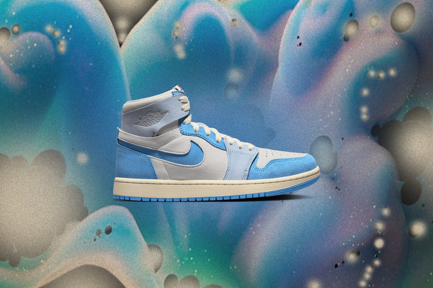 Women's Air Jordan 1 Zoom CMFT 2 University Blue - Phantom/University Blue