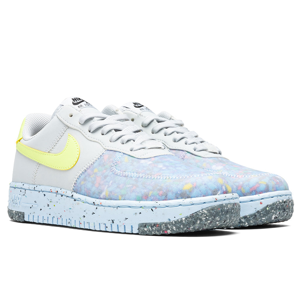 Women's Air Force 1 Crater - Pure Platinum/Barely Volt
