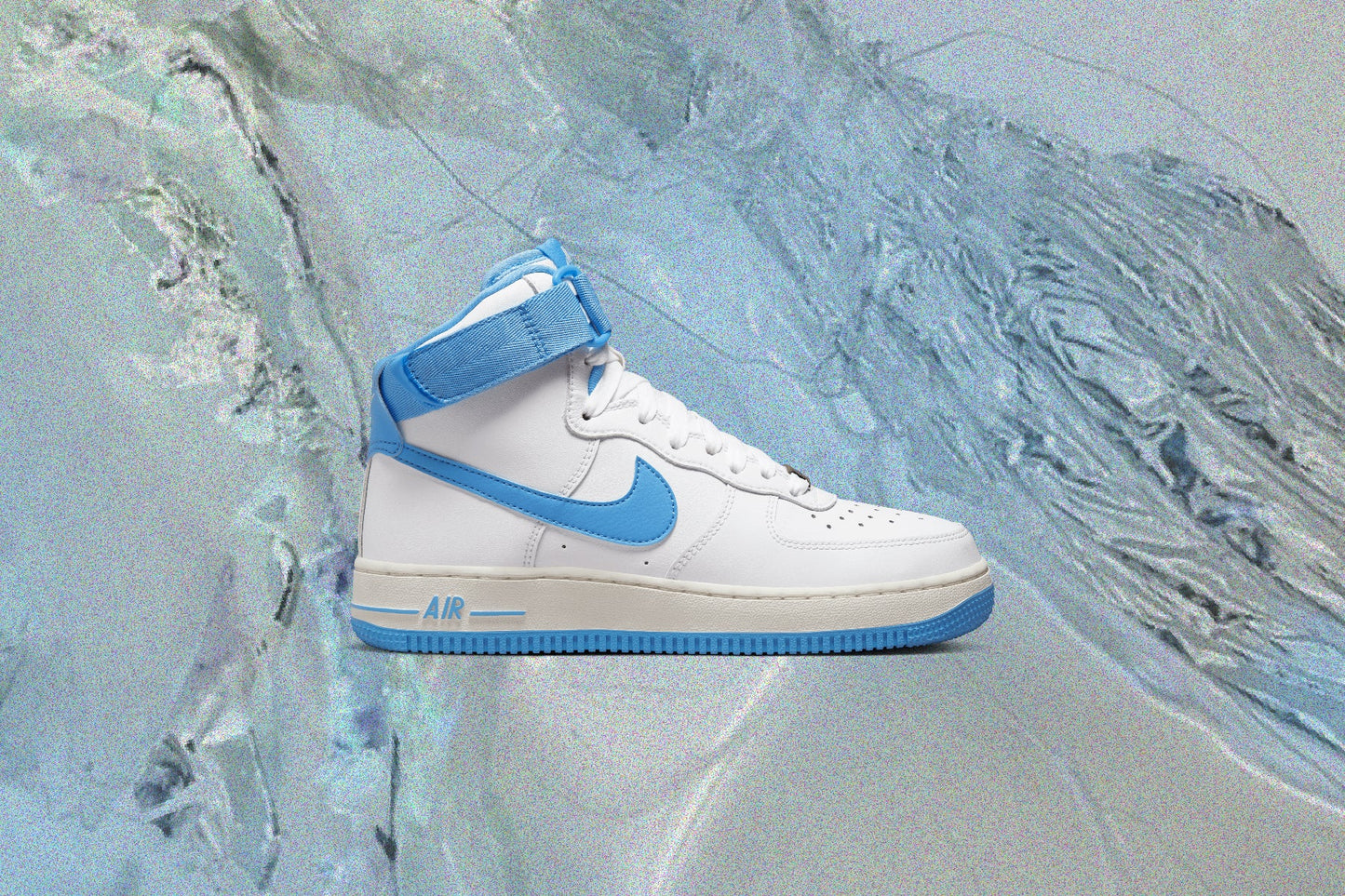 Women's Air Force 1 High OG - White/University Blue/Sail
