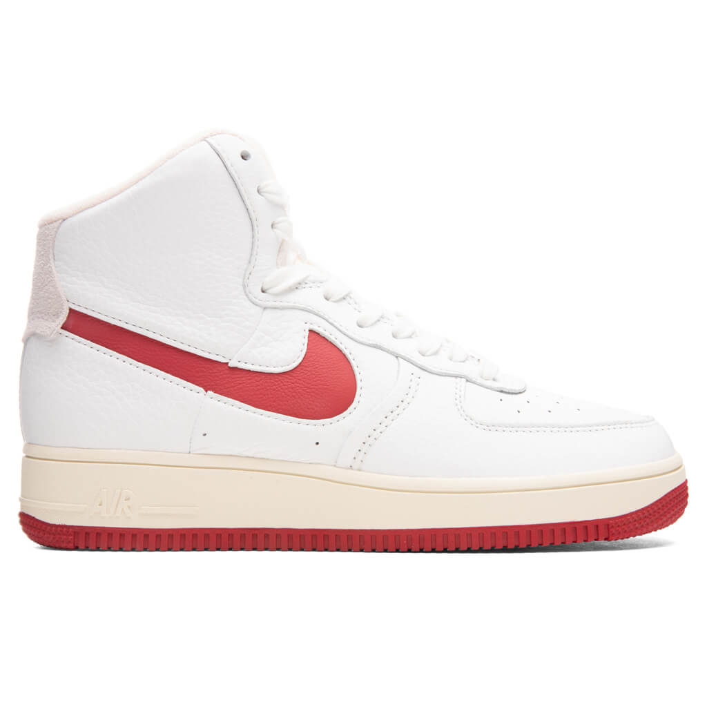 Women's Air Force 1 Sculpt - Summit White/Gym Red