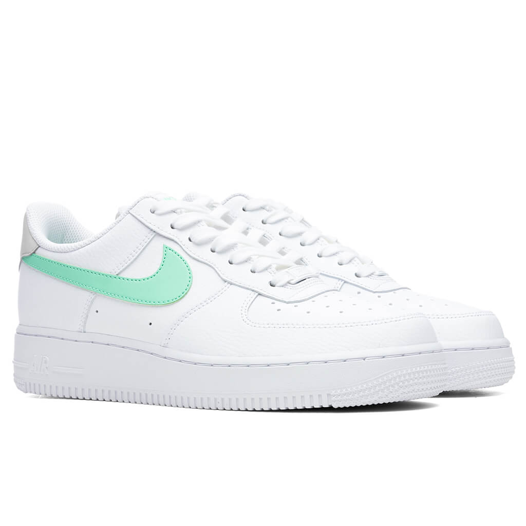 Women's Air Force 1 '07 - White/Green Glow