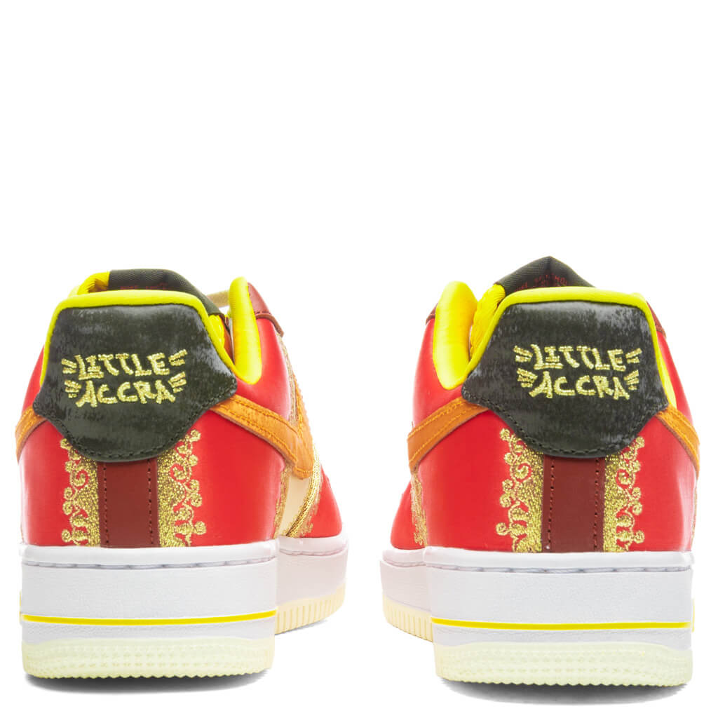 Women's Air Force 1 '07 PRM ‘Little Accra’ - Habanero Red/Light Curry/Coconut Milk