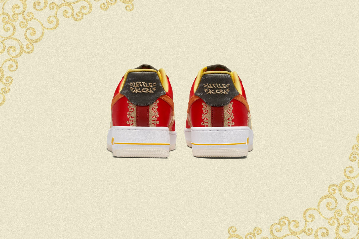Women's Air Force 1 '07 PRM ‘Little Accra’ - Habanero Red/Light Curry/Coconut Milk
