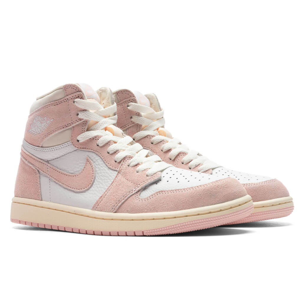 Women's Air Jordan 1 Retro Hi OG Washed Pink - Atmosphere/White/Muslin