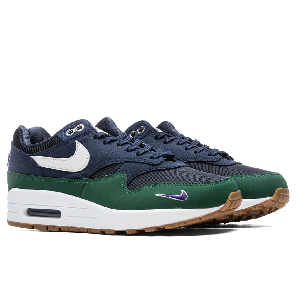 Women's Air Max 1 '87 - Obsidian/White/Midnight Navy