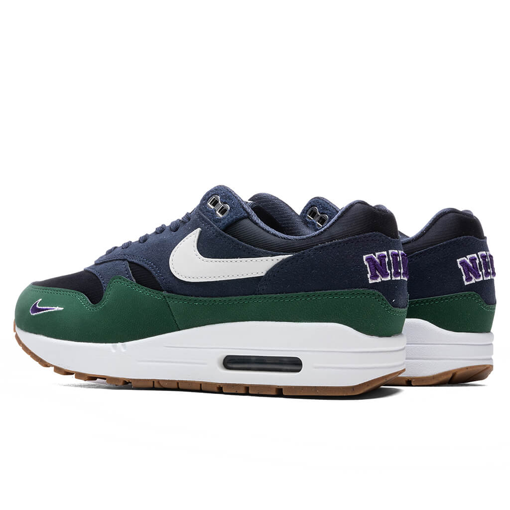Women's Air Max 1 '87 - Obsidian/White/Midnight Navy