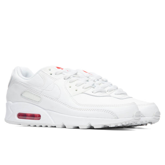 Women's Air Max 90 - Summit White/Siren Red