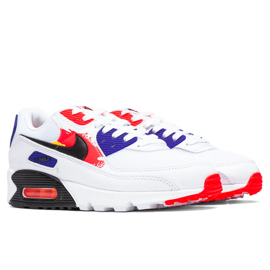 Women's Air Max 90 - White/Laser Orange