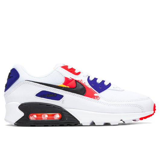 Women's Air Max 90 - White/Laser Orange