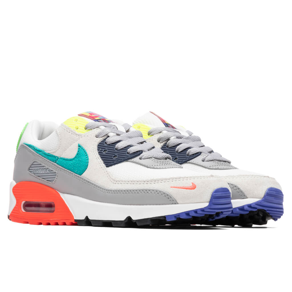 Women's Air Max 90 SE - Pearl Grey/Sport Turquoise