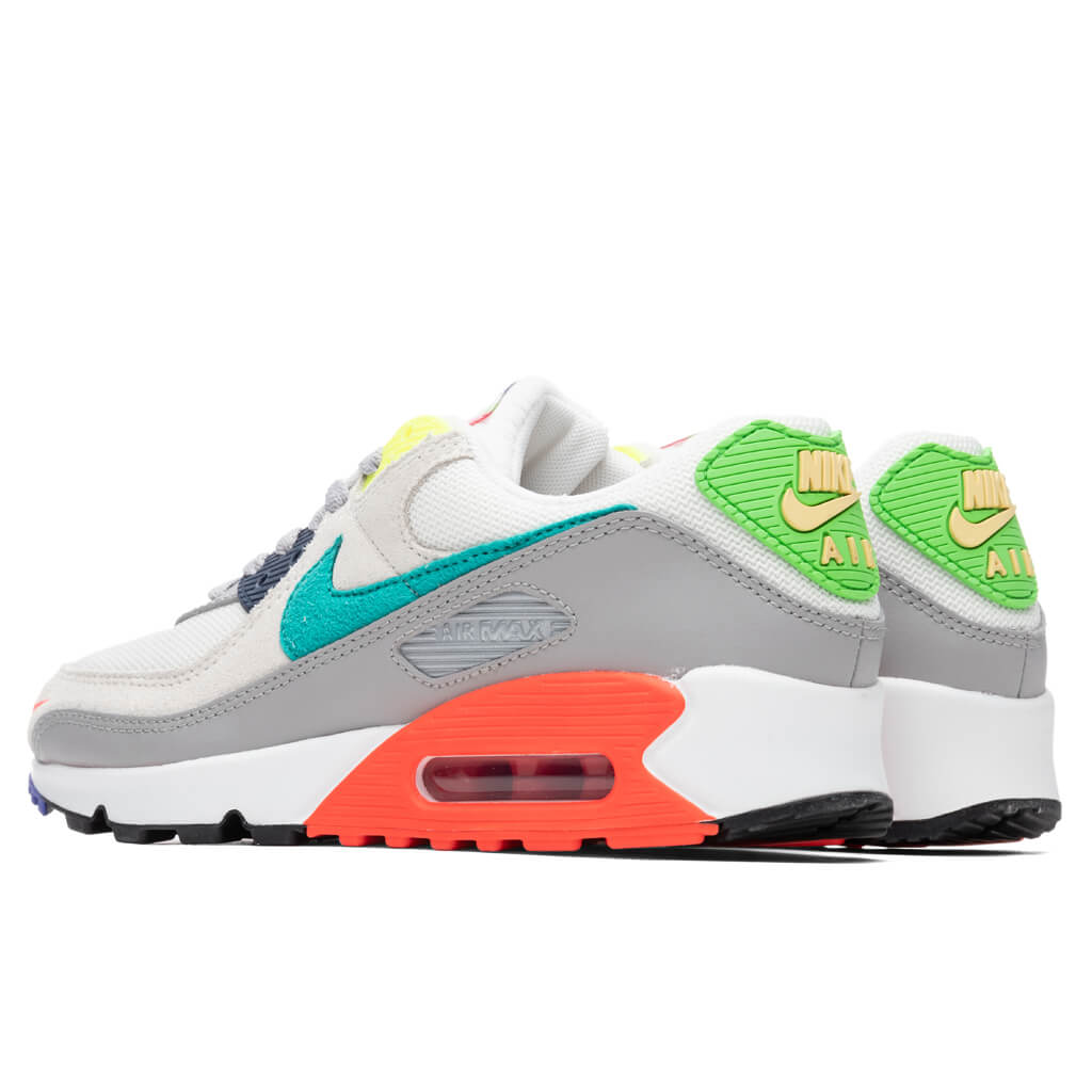 Women's Air Max 90 SE - Pearl Grey/Sport Turquoise