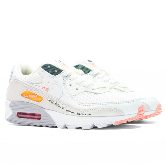 Air Max 90 Women's - Summit White/Pro Green