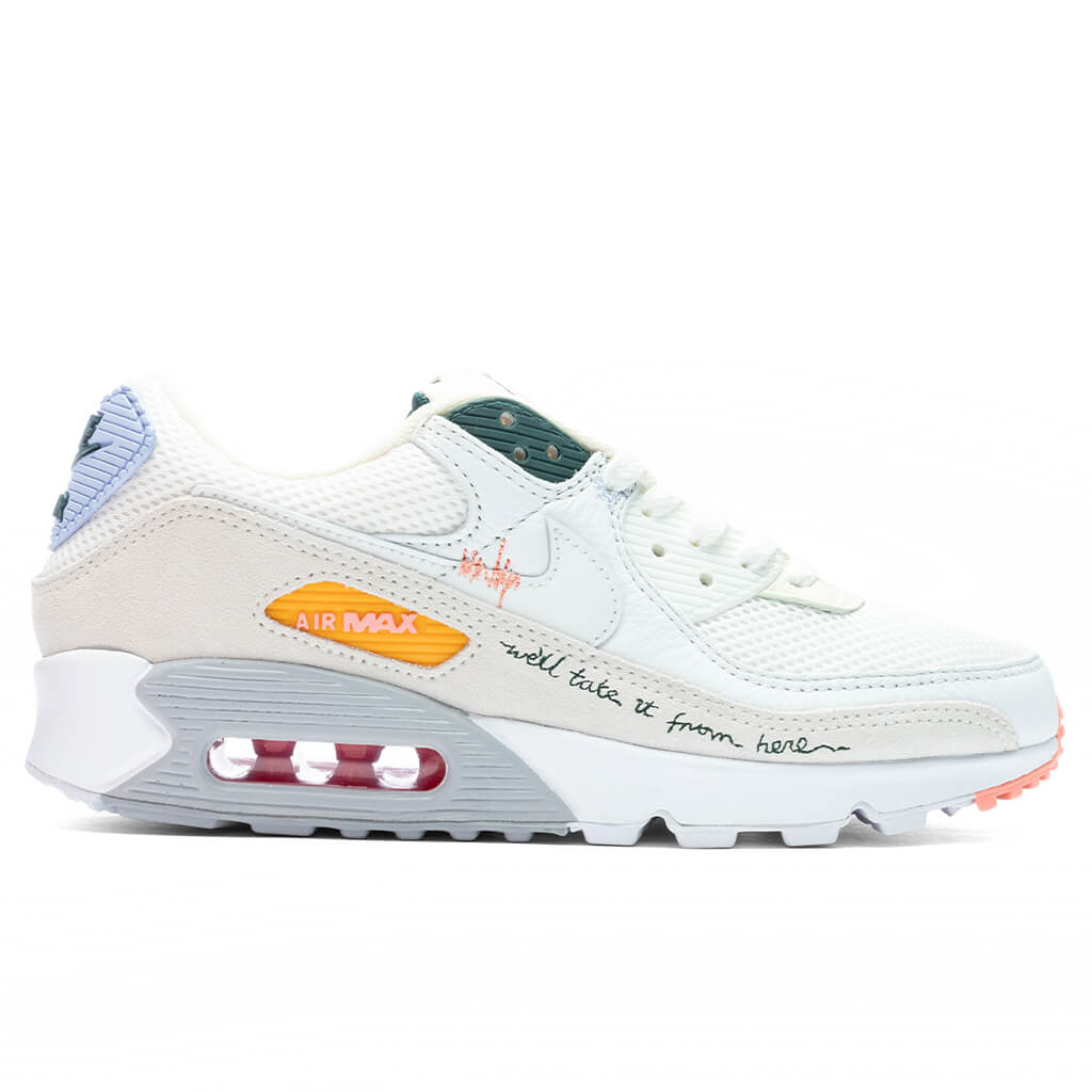 Air Max 90 Women's - Summit White/Pro Green