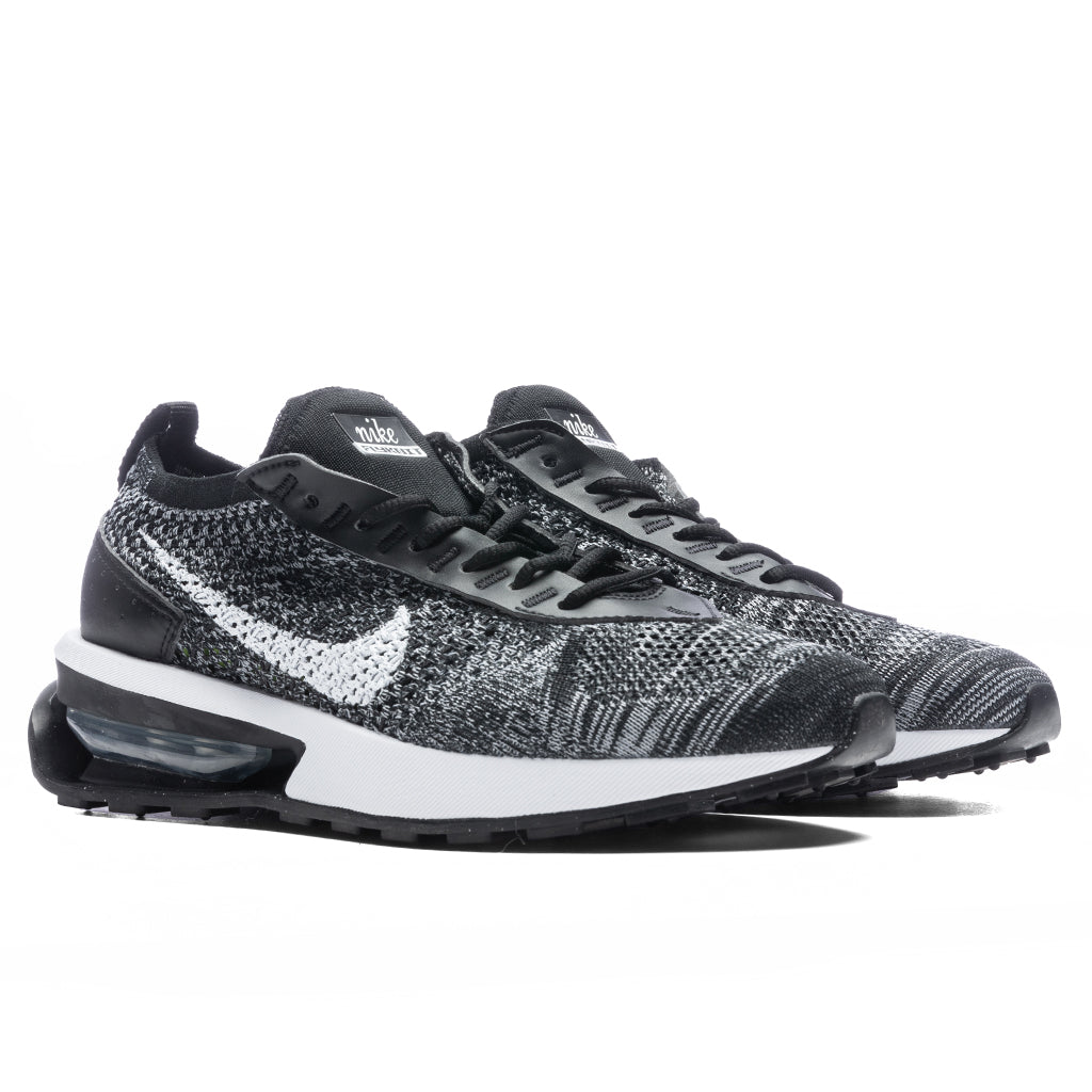 Women's Air Max Flyknit Racer - Black/White