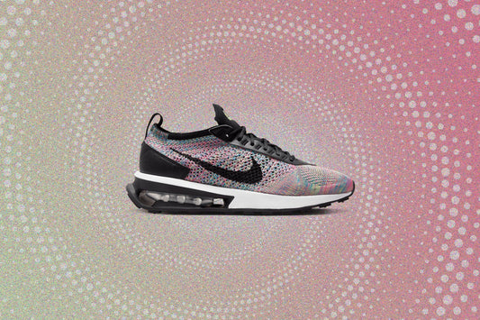 Women's Air Max Flyknit Racer - Ghost Green/Black/Pink Blast