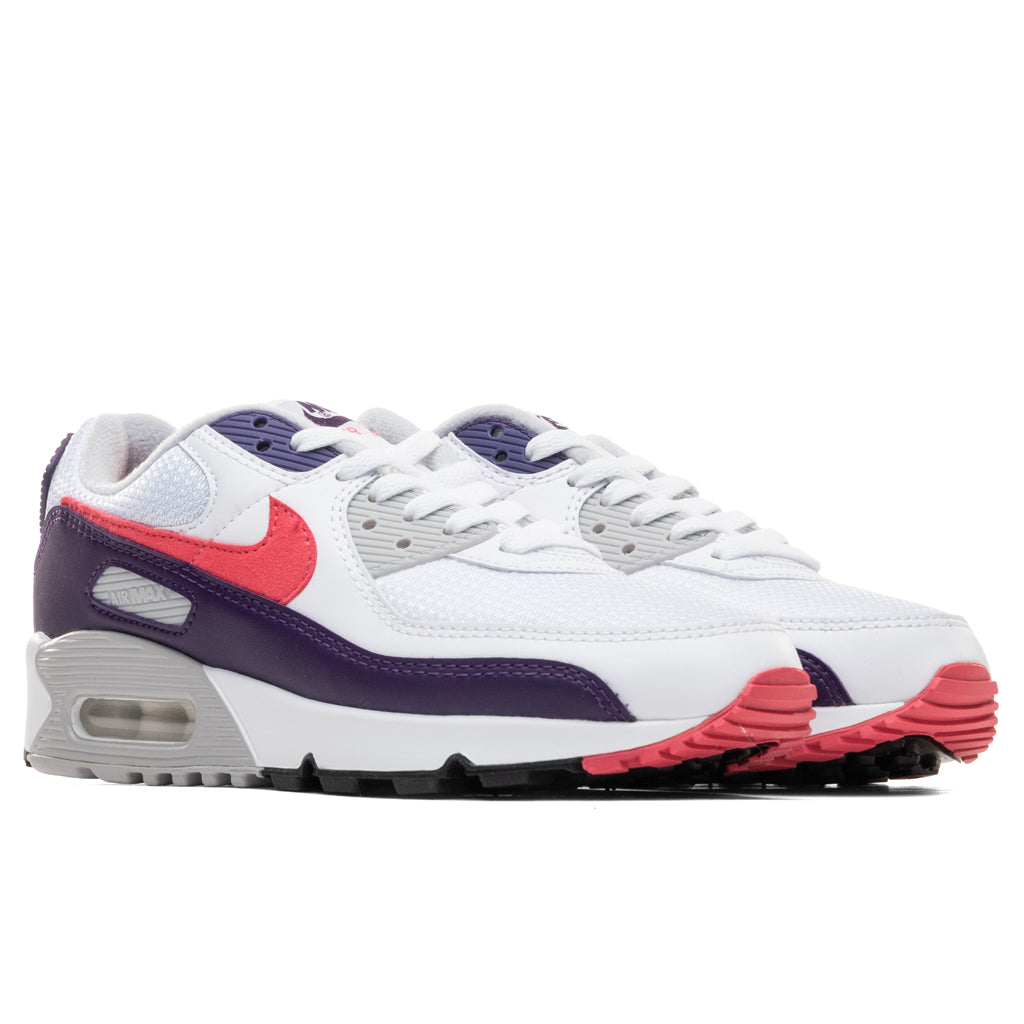 Women's Air Max III - White/Eggplant