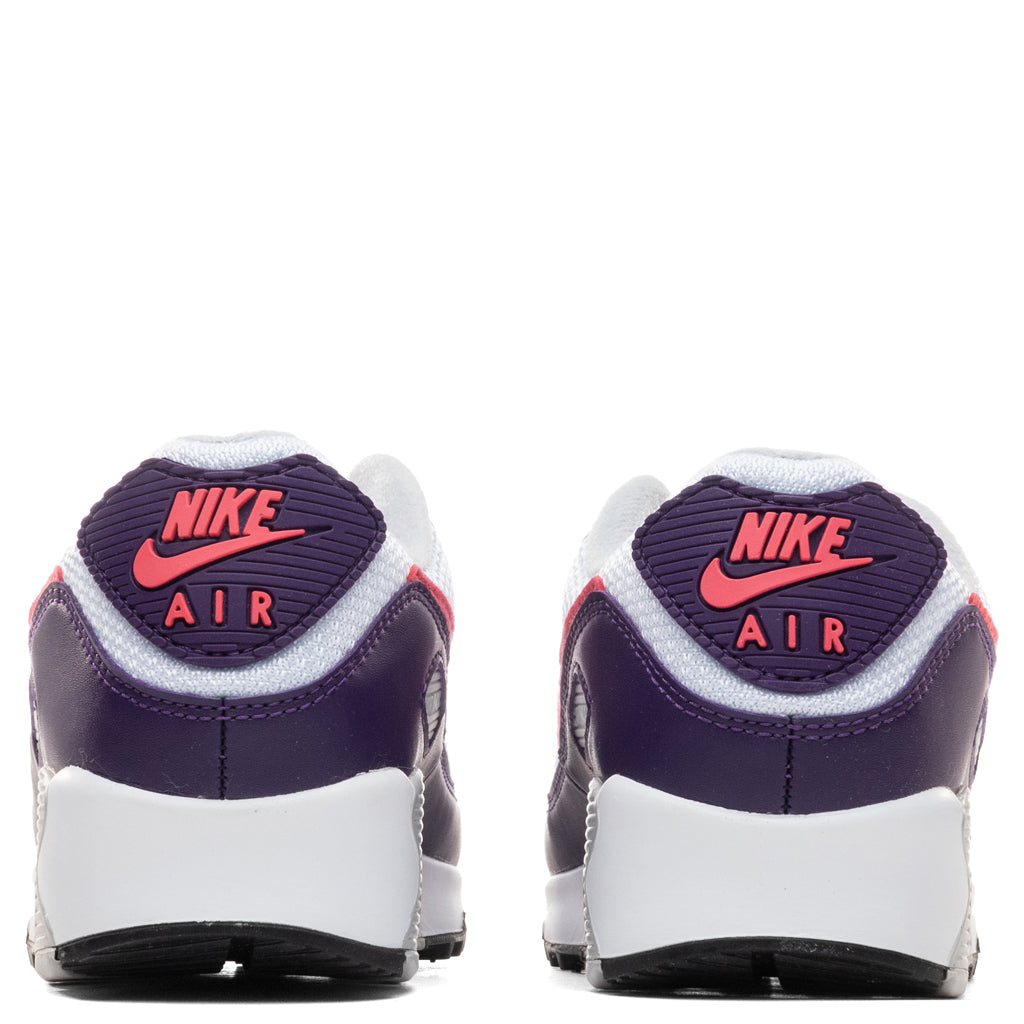 Women's Air Max III - White/Eggplant