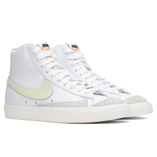 Women's Blazer Mid '77 - White/Barely Volt/Total Orange