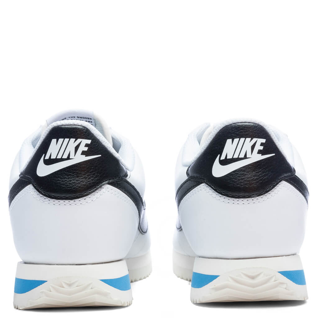 Women's Cortez - White/Black/Light Photo Blue