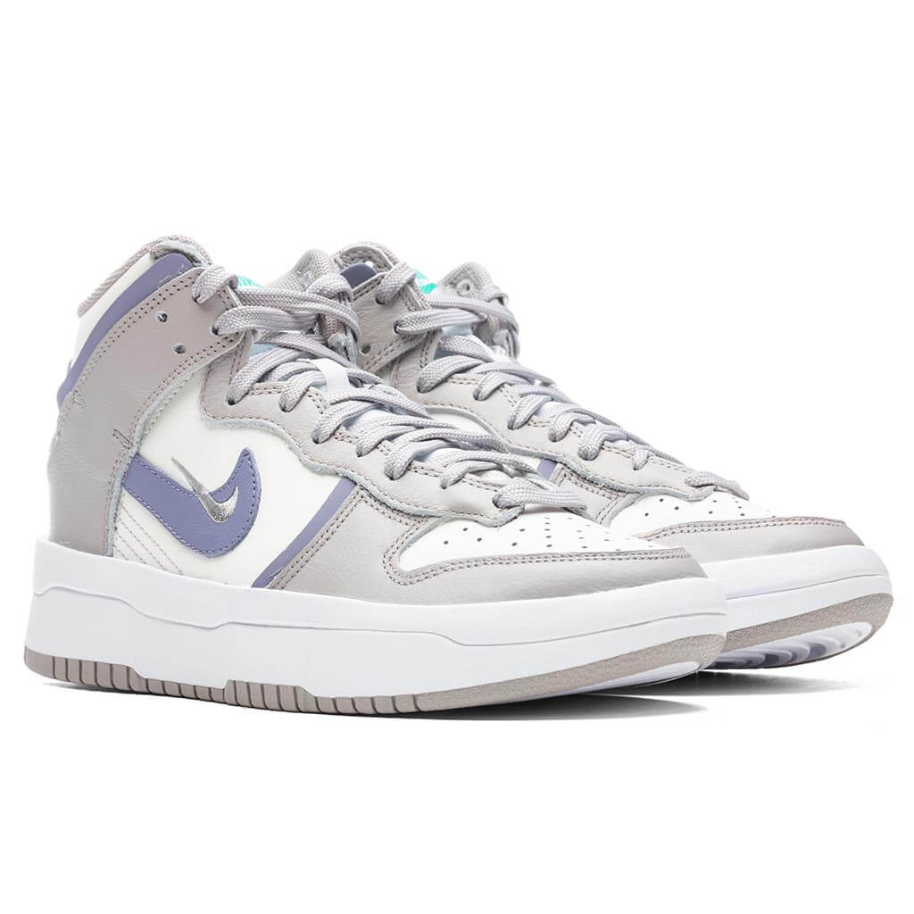 Women's Dunk High Rebel - Sail/Iron Purple