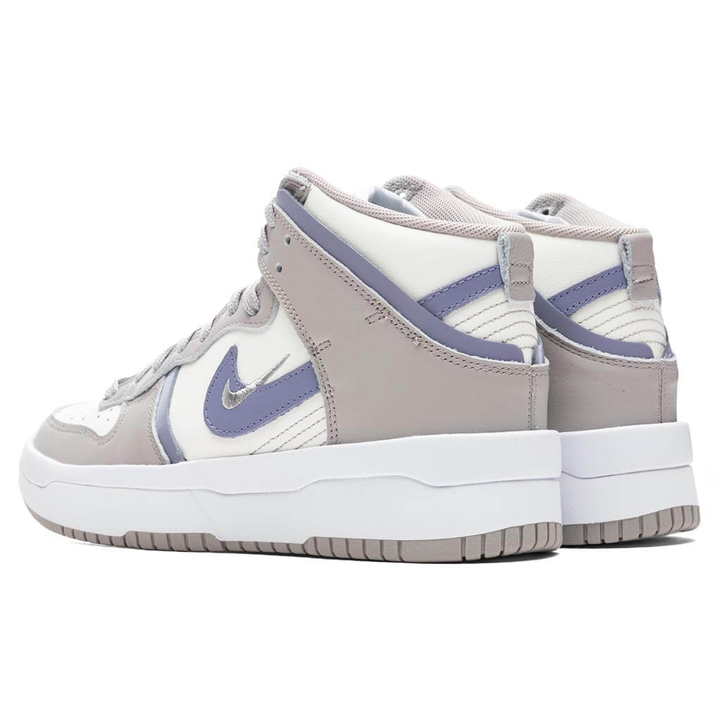 Women's Dunk High Rebel - Sail/Iron Purple