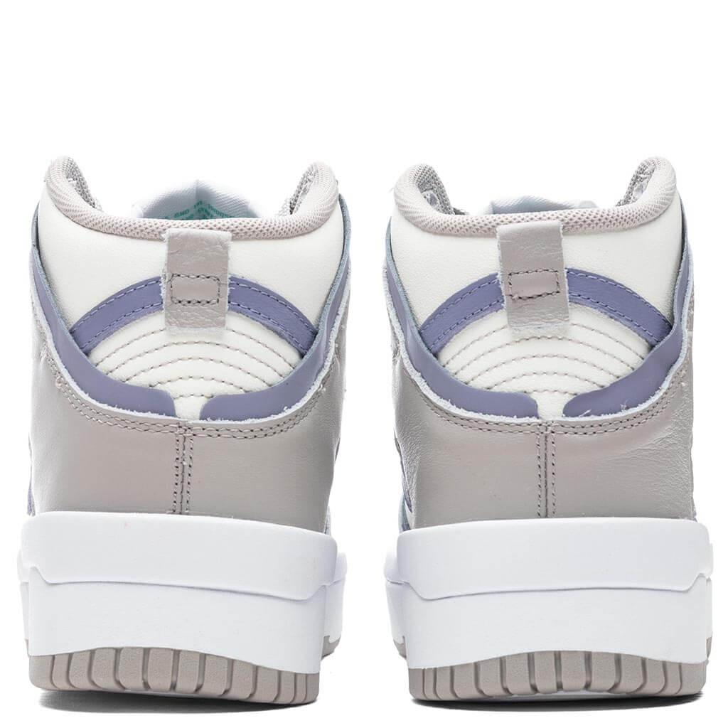 Women's Dunk High Rebel - Sail/Iron Purple