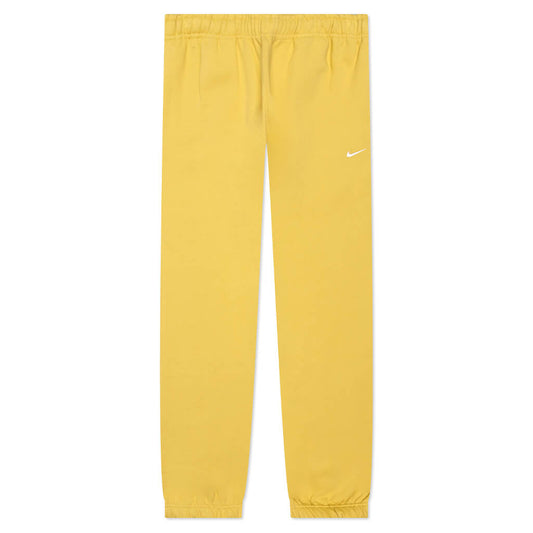 Women's Solo Swoosh Fleece Pants - Yellow