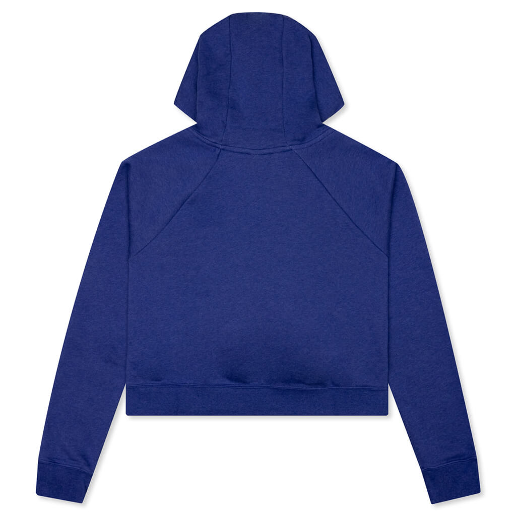 Sportswear Women's Essential Cropped Hoodie - Lapis/Heather