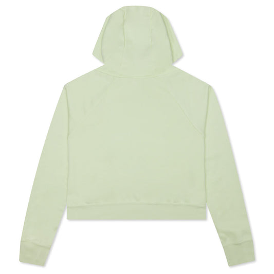 Sportswear Women's Essential Cropped Hoodie - Lime Ice/White
