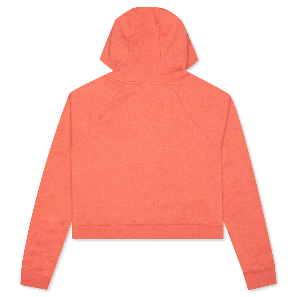 Sportswear Women's Essential Cropped Hoodie - Magic Ember/Heather
