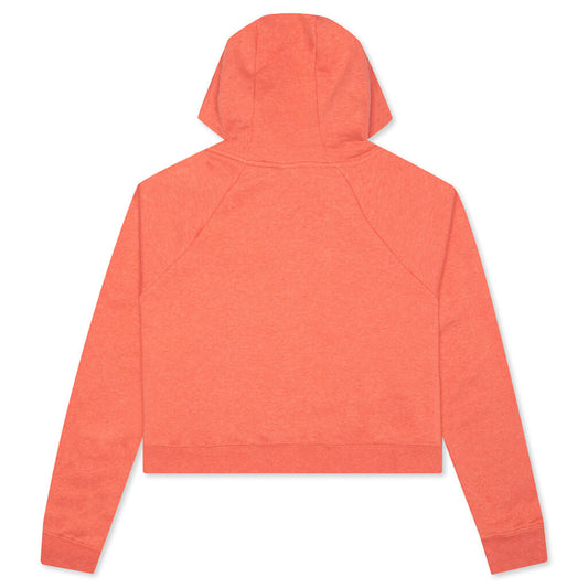 Sportswear Women's Essential Cropped Hoodie - Magic Ember/Heather