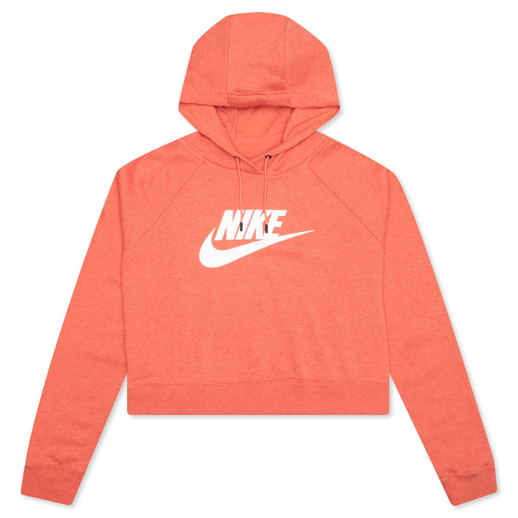 Sportswear Women's Essential Cropped Hoodie - Magic Ember/Heather