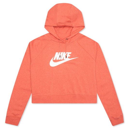 Sportswear Women's Essential Cropped Hoodie - Magic Ember/Heather