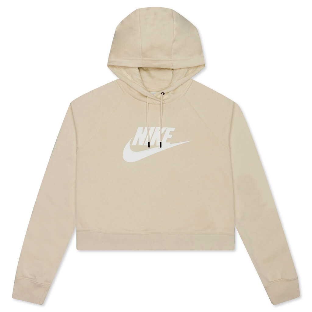 Sportswear Women's Essential Cropped Hoodie - Rattan/White