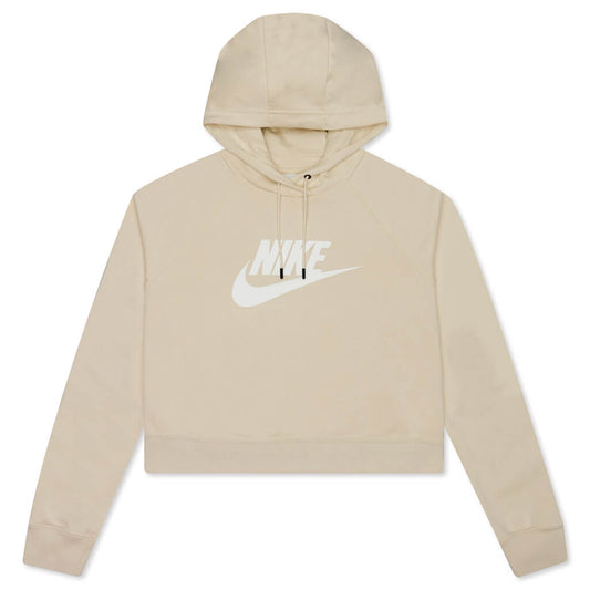 Sportswear Women's Essential Cropped Hoodie - Rattan/White