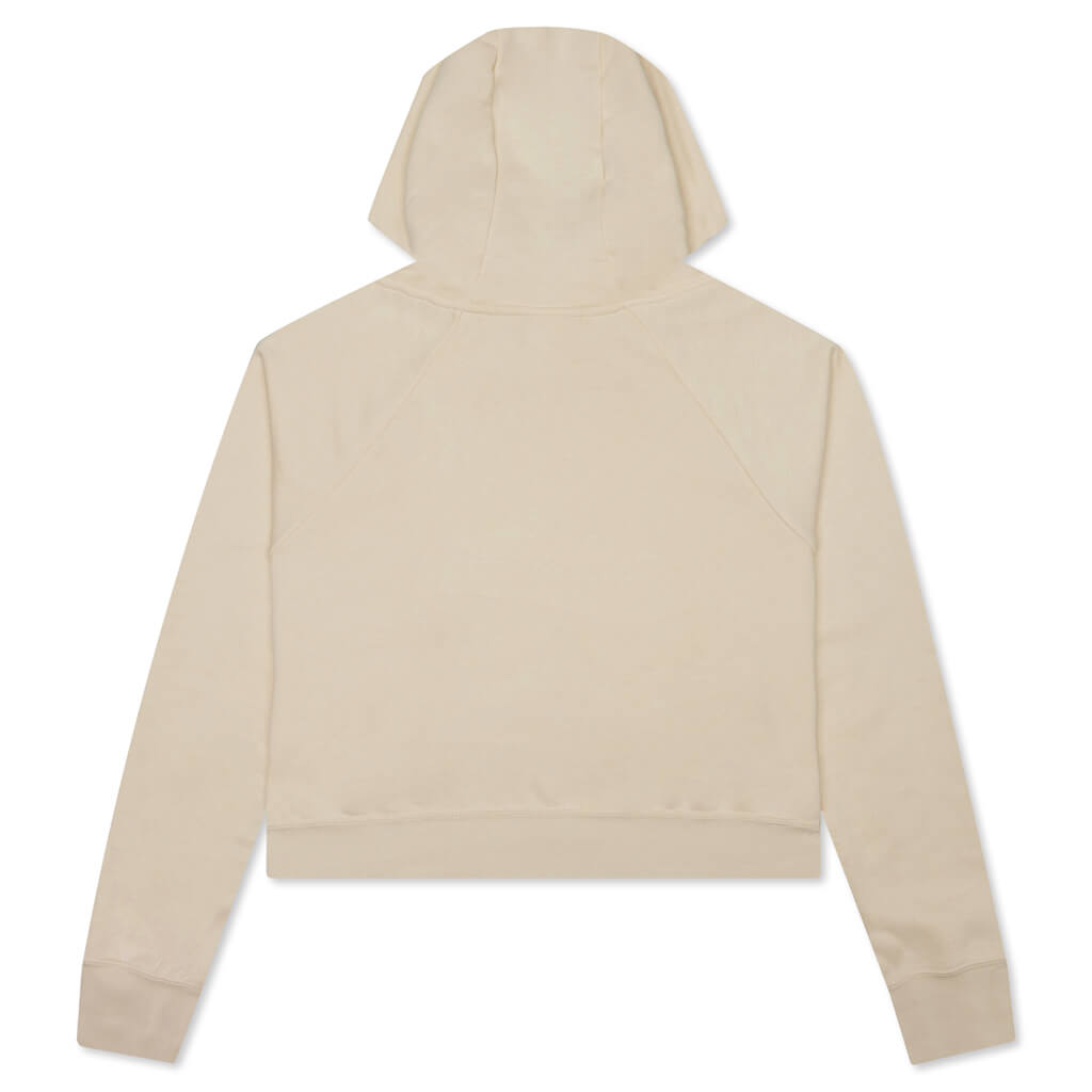 Sportswear Women's Essential Cropped Hoodie - Rattan/White