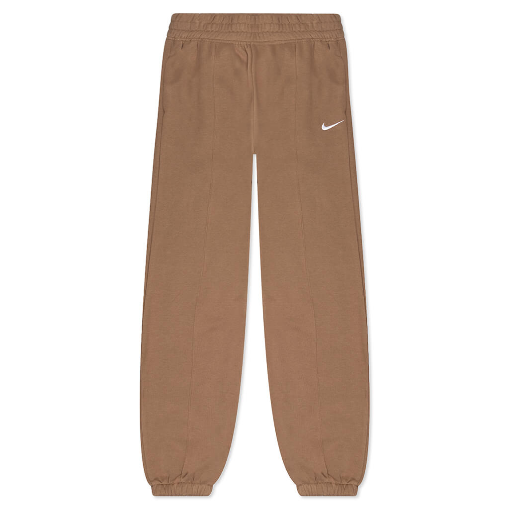 Sportswear Women’s Essential Fleece Pants - Archaeo Brown/White
