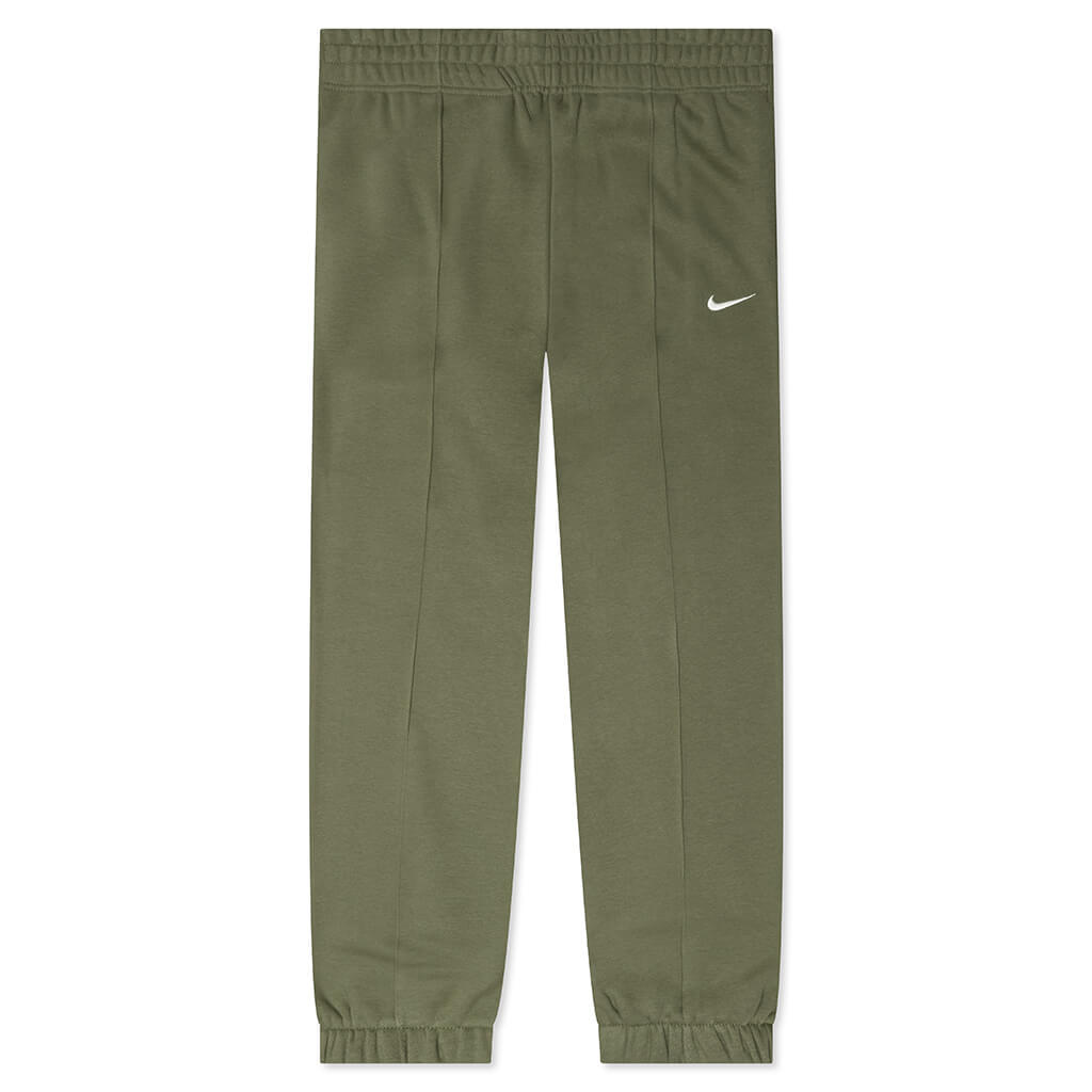 Sportswear Women's Essential Fleece Pants - Medium Olive/White