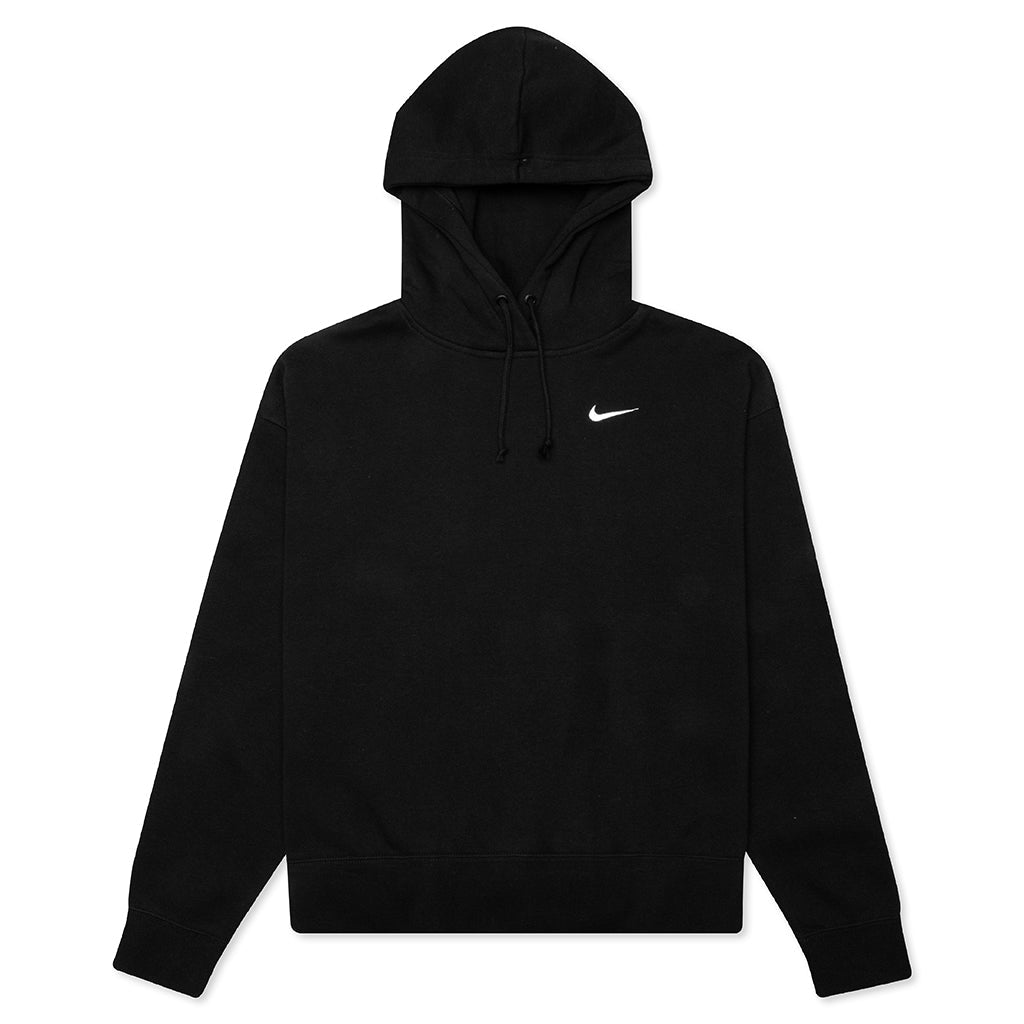 Women's Sportswear Fleece Hoodie - Black/White