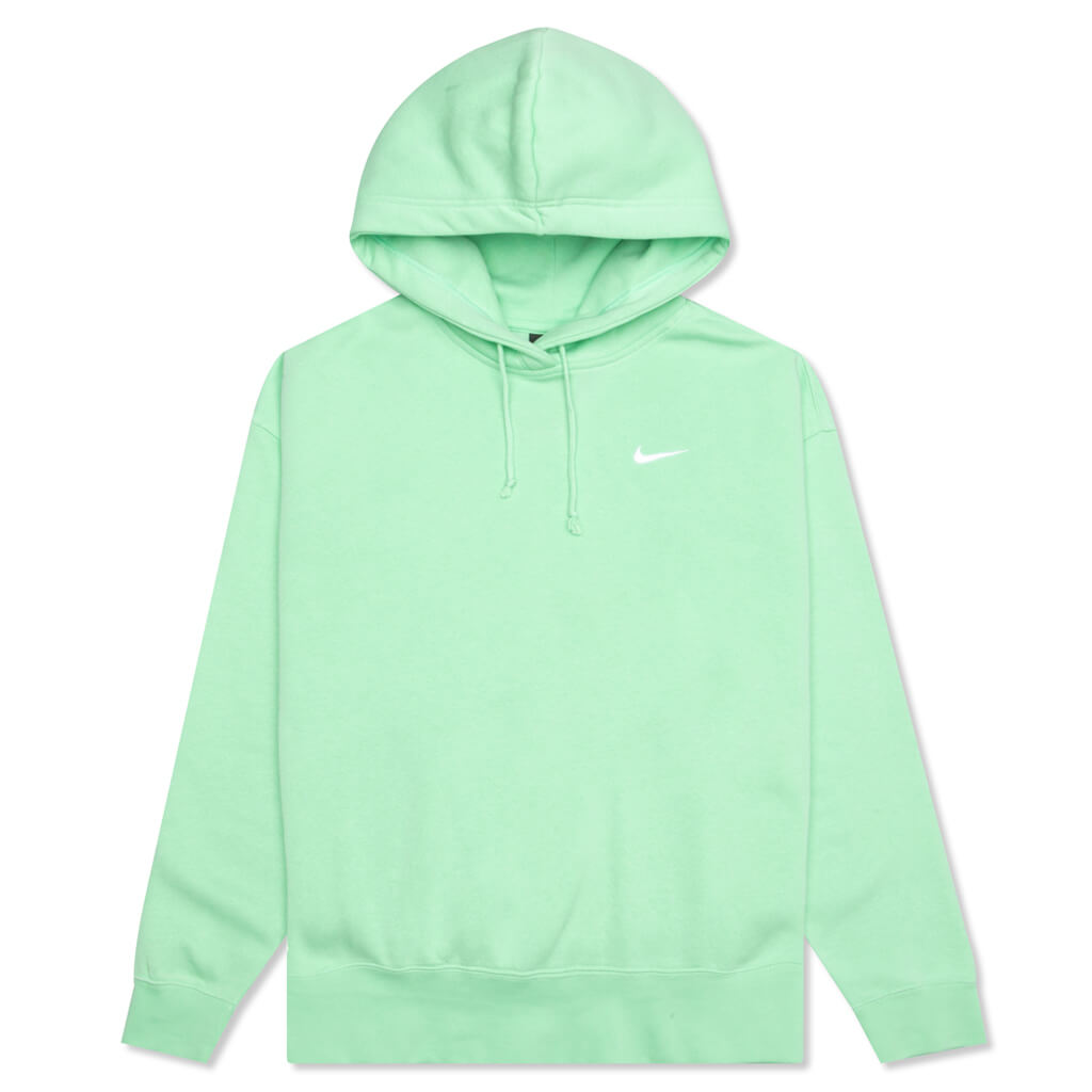 Women's Sportswear Fleece Hoodie - Cucumber Calm/White