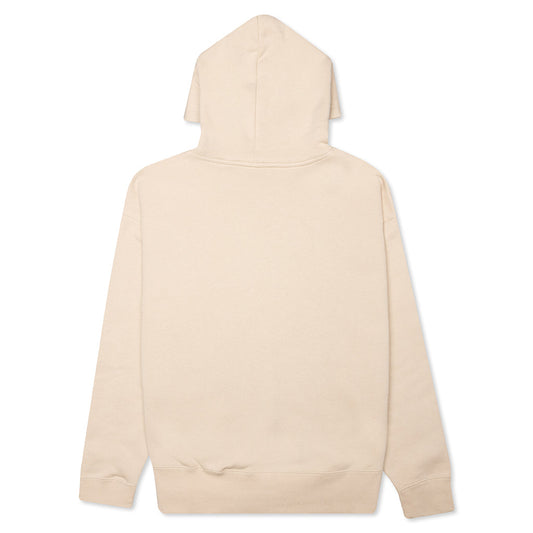 Women's Sportswear Fleece Hoodie - Oatmeal/Black