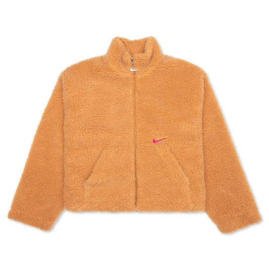 Women's Sportswear Swoosh Jacket - Flax/Cactus Flower