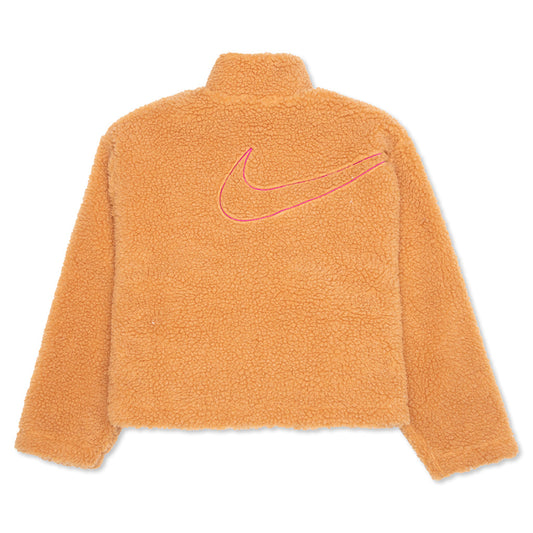 Women's Sportswear Swoosh Jacket - Flax/Cactus Flower