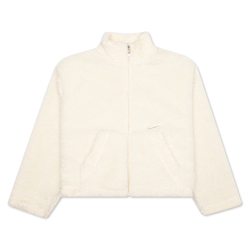 Women's Sportswear Swoosh Jacket - Fossil/Stone