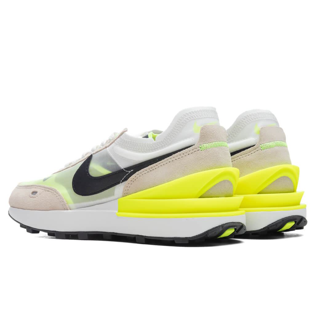 Women's Waffle One - Summit White/Black/Rattan/Volt