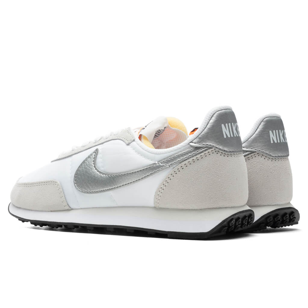Women's Waffle Trainer 2 - White/Metallic Silver