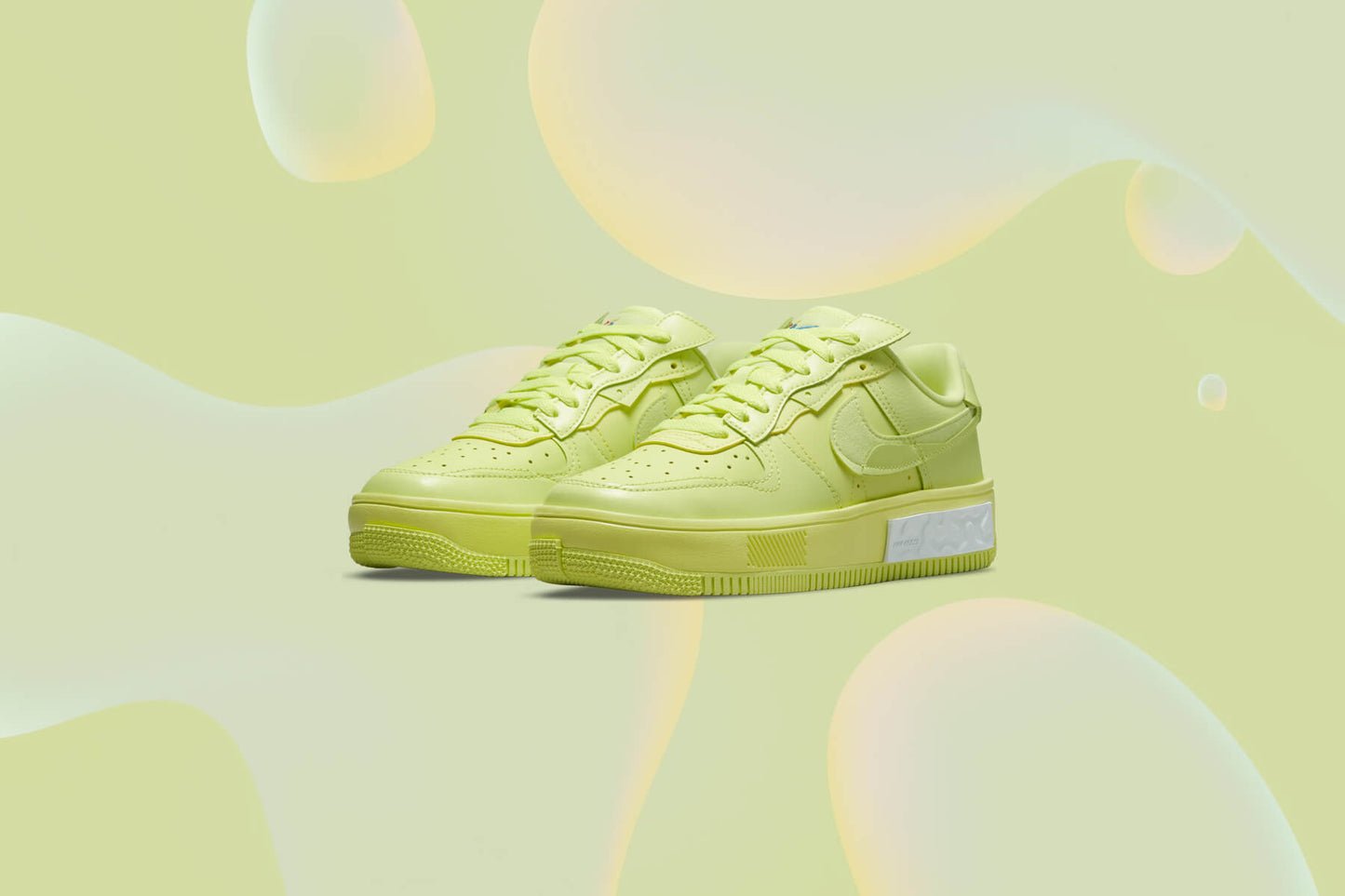 Women's Air Force 1 Fontanka - Yellow Strike/Light Lemon Twist