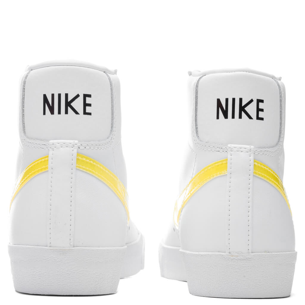 Women's Blazer Mid '77 Essential - White/Opti Yellow