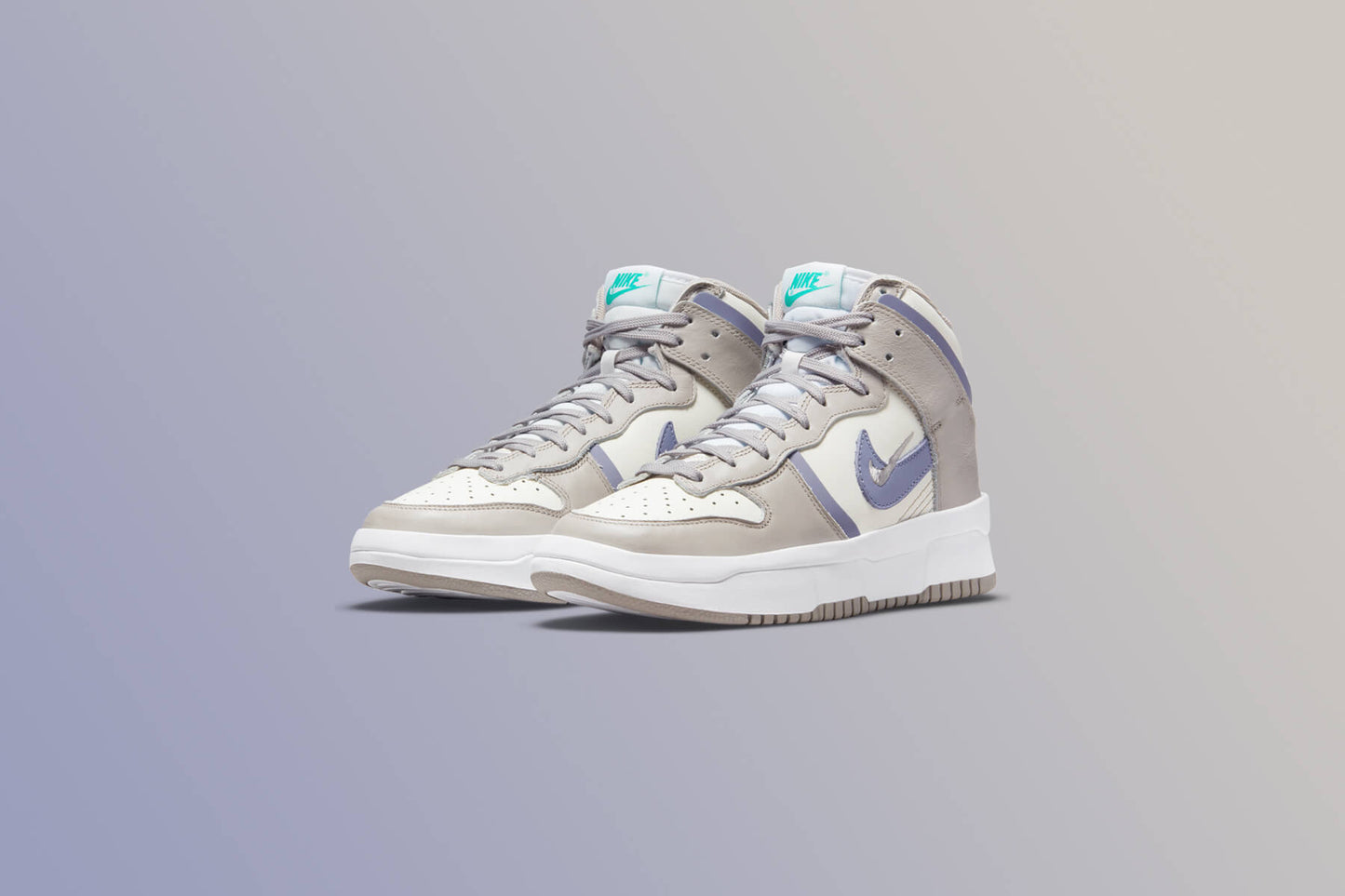 Women's Dunk High Rebel - Sail/Iron Purple